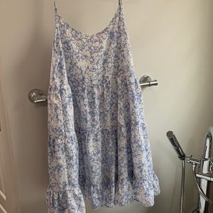 Light Blue Daisy Dress